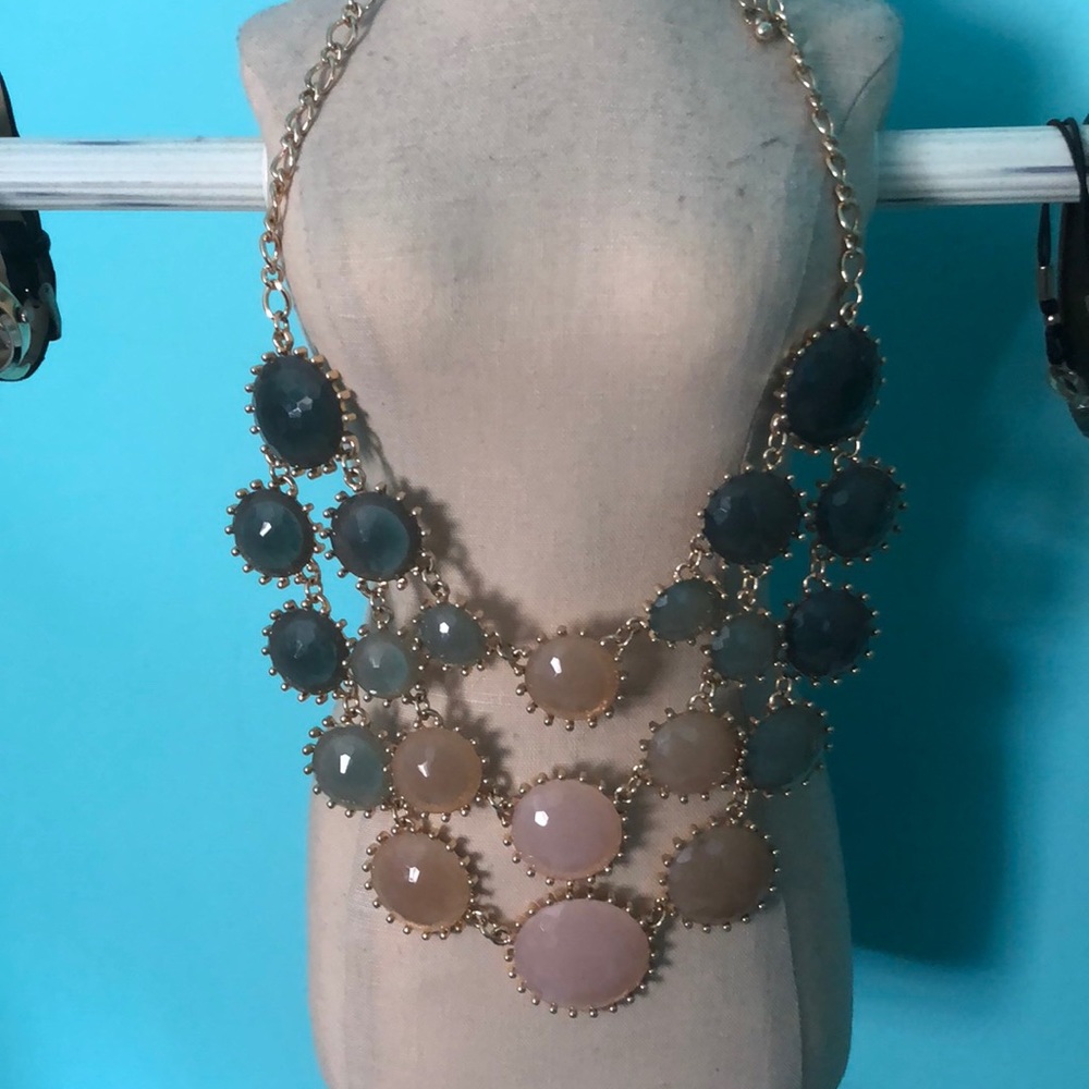 Multicolored Statement Necklace